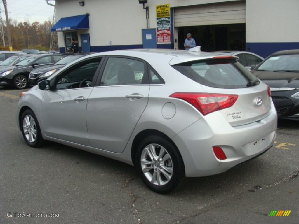 2013 Elantra GT - Silver / Black photo #6