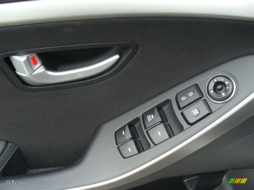 2013 Elantra GT - Silver / Black photo #8