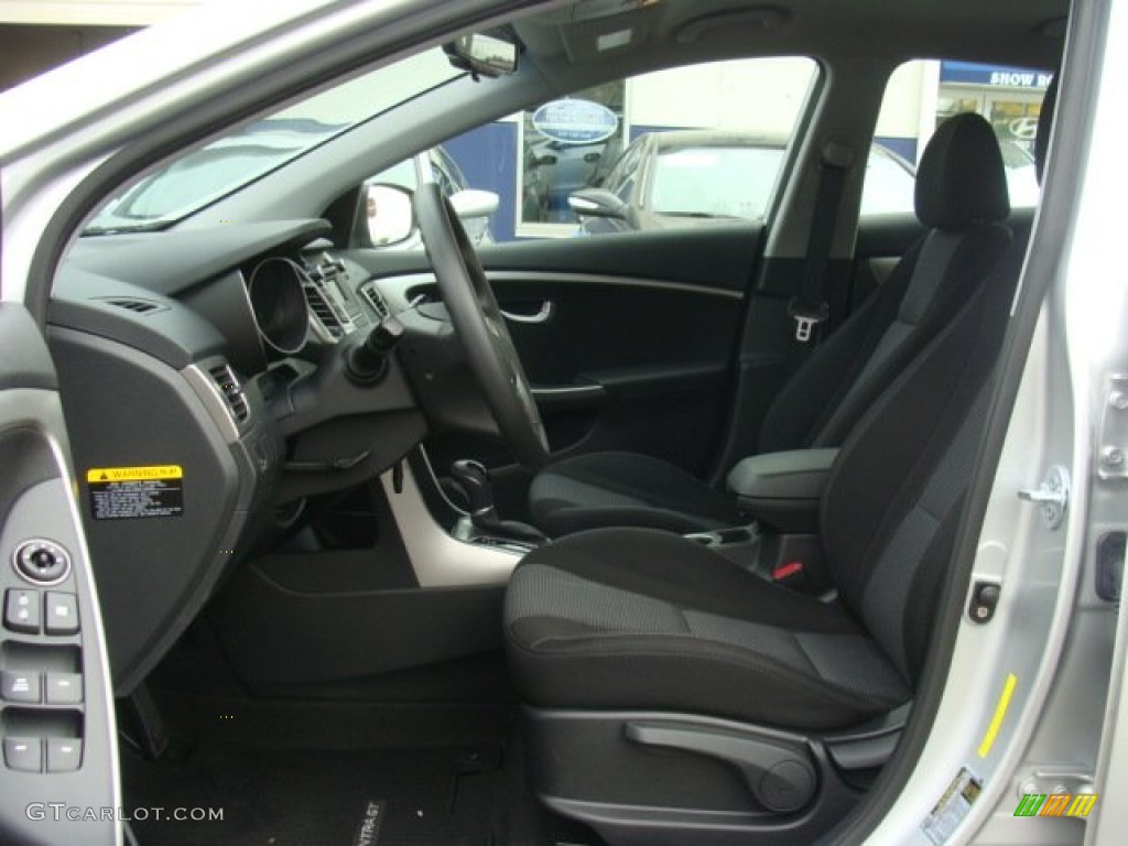 2013 Elantra GT - Silver / Black photo #10