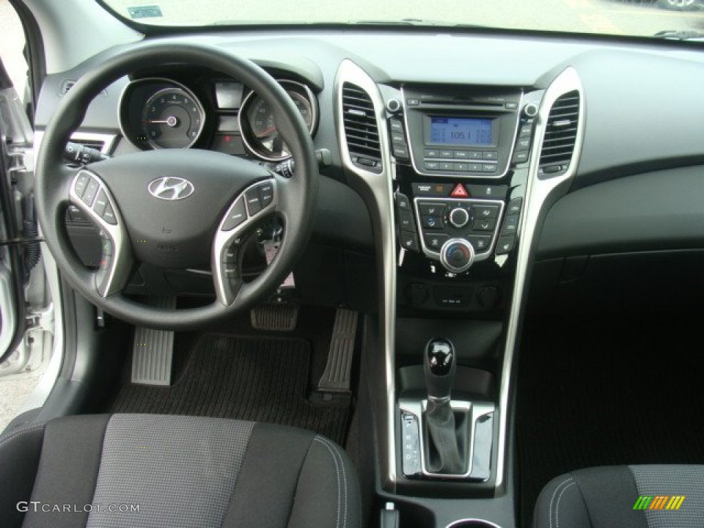 2013 Elantra GT - Silver / Black photo #11