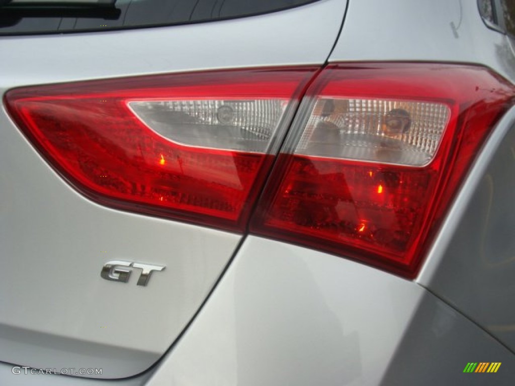 2013 Elantra GT - Silver / Black photo #21