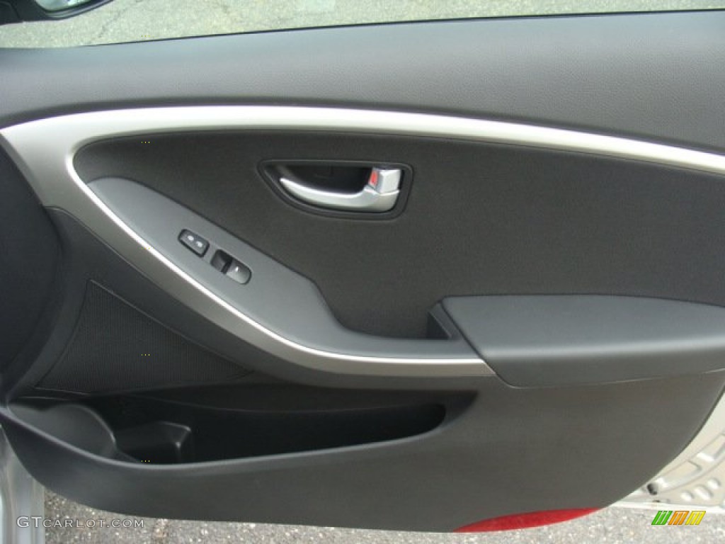 2013 Elantra GT - Silver / Black photo #23