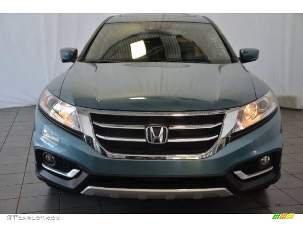 2015 Crosstour EX-L V6 - Mountain Air Metallic / Ivory photo #2