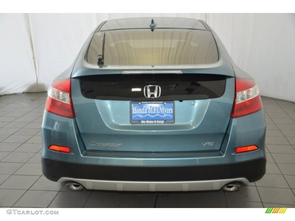 2015 Crosstour EX-L V6 - Mountain Air Metallic / Ivory photo #6