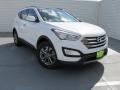 2015 Frost White Pearl Hyundai Santa Fe Sport 2.4  photo #2