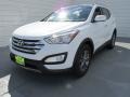 2015 Frost White Pearl Hyundai Santa Fe Sport 2.4  photo #7