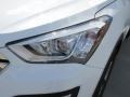 2015 Frost White Pearl Hyundai Santa Fe Sport 2.4  photo #9