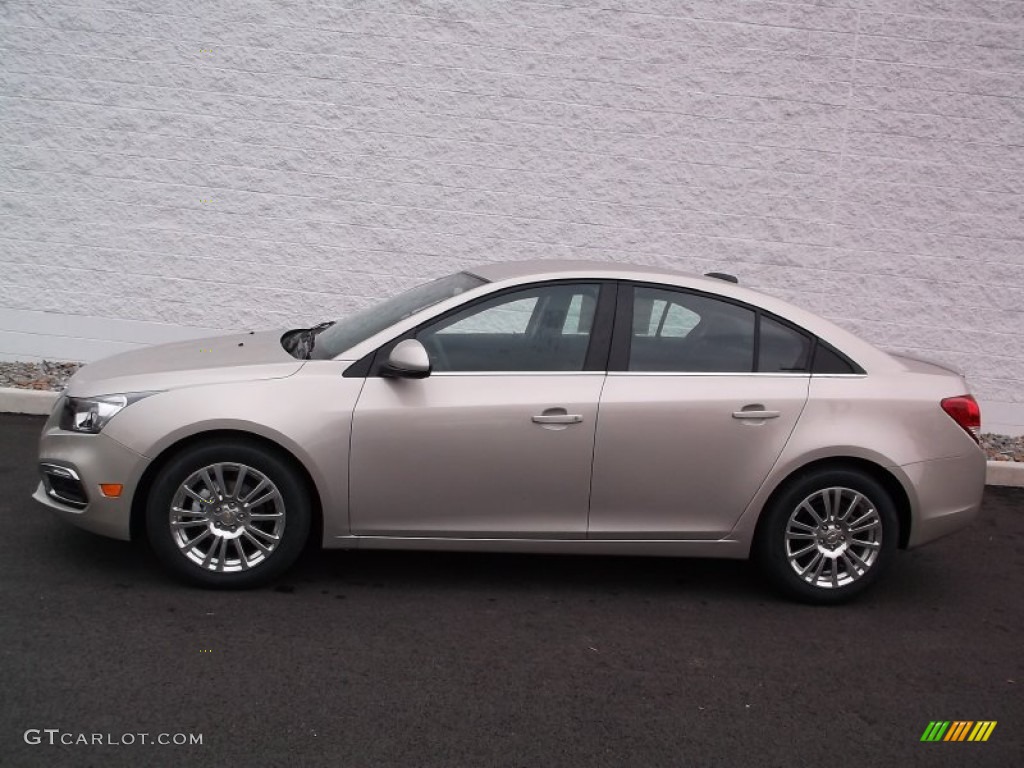 Champagne Silver Metallic 2015 Chevrolet Cruze Eco Exterior Photo #99118993