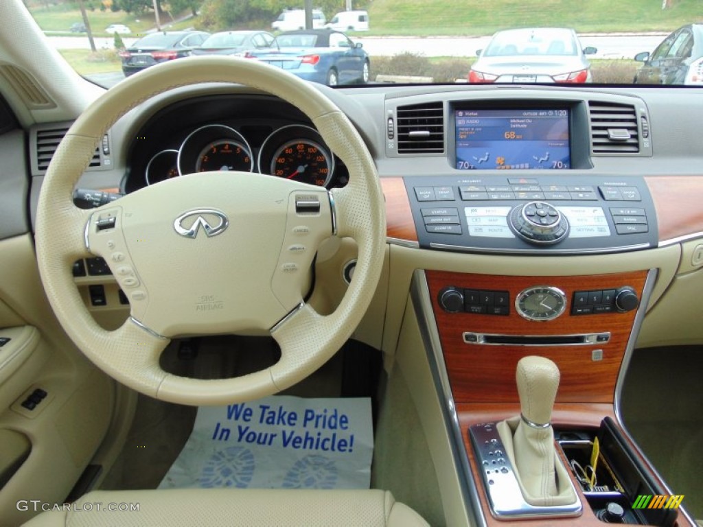 2006 M 35x Sedan - Liquid Platinum Metallic / Wheat photo #20