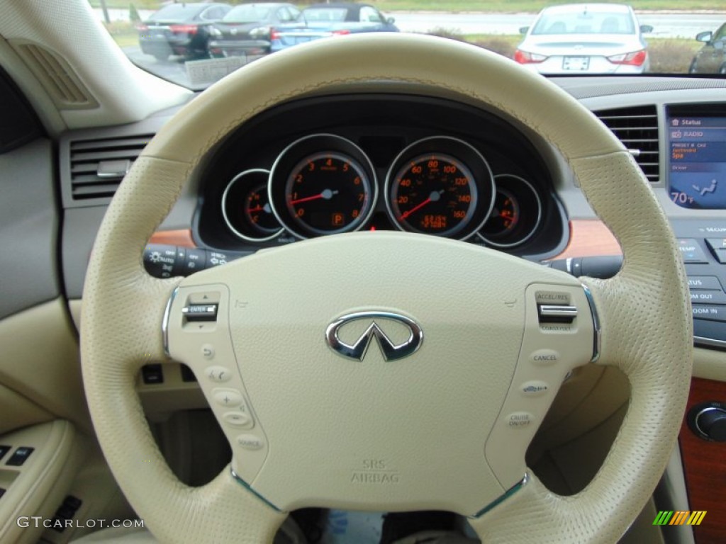 2006 M 35x Sedan - Liquid Platinum Metallic / Wheat photo #23