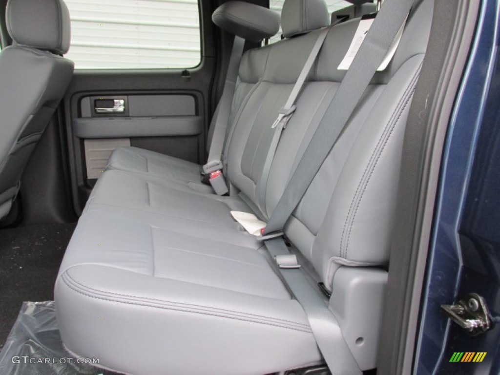 2014 F150 XLT SuperCrew - Blue Jeans / Steel Grey photo #22