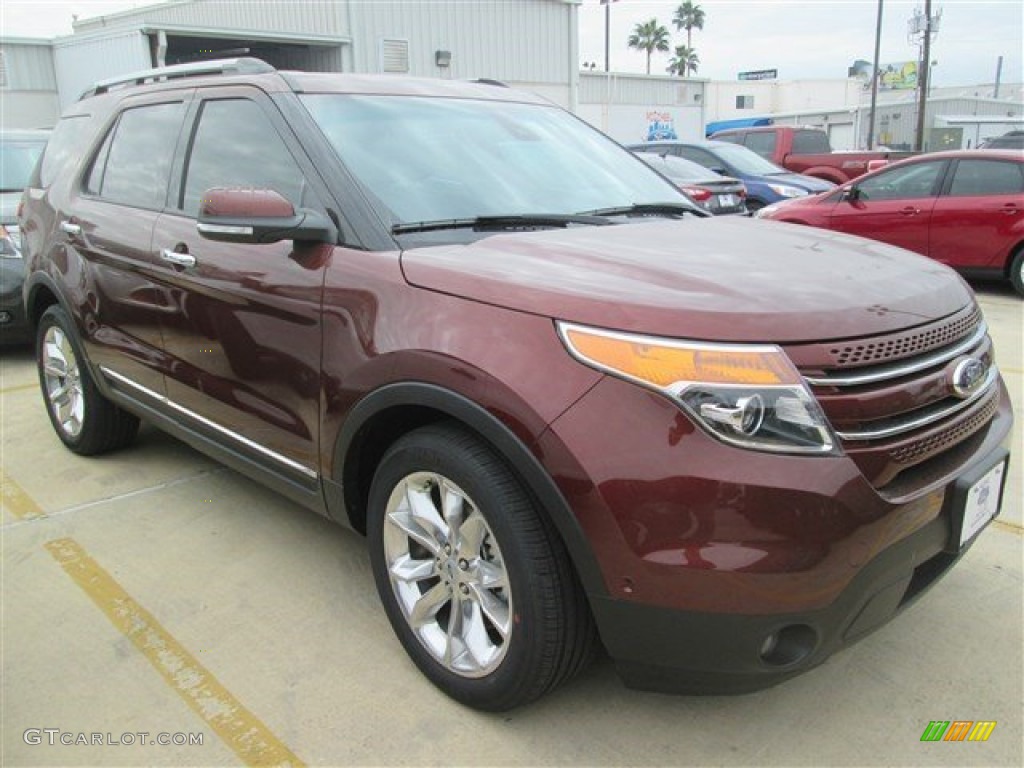 2015 Explorer Limited - Bronze Fire / Charcoal Black photo #1