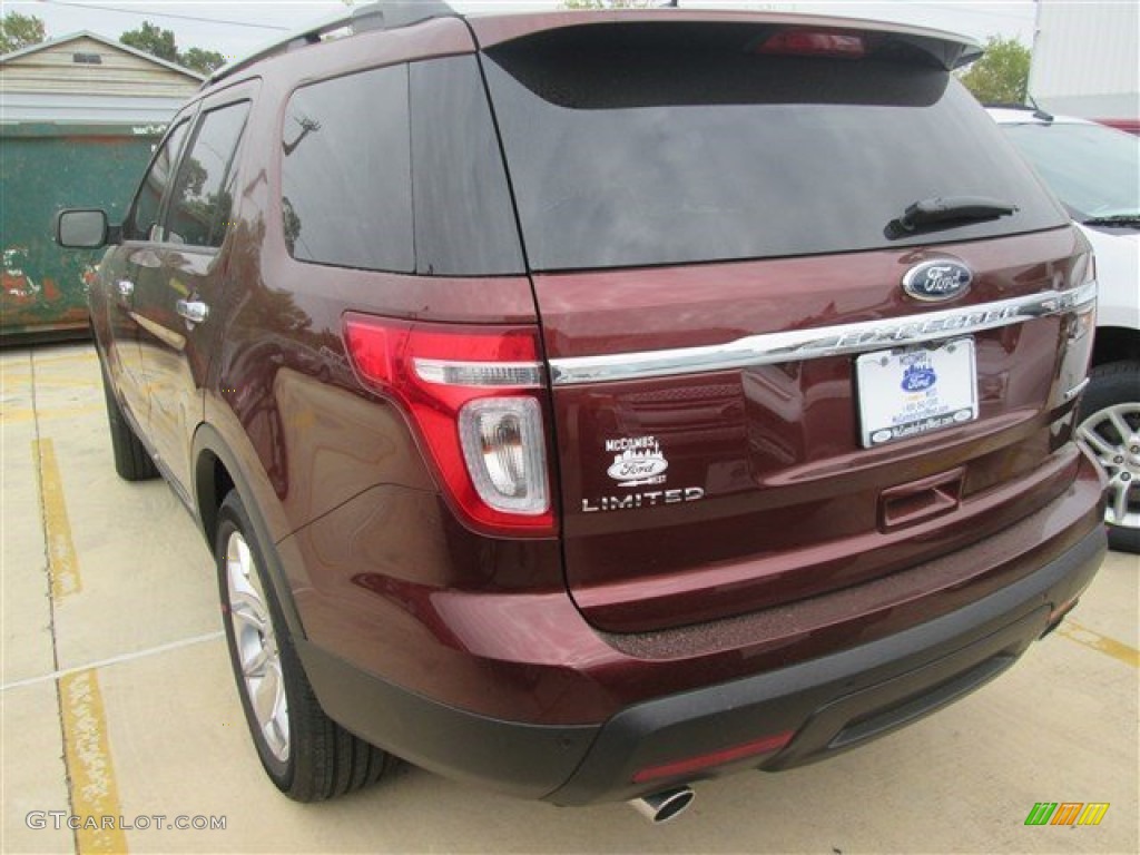 2015 Explorer Limited - Bronze Fire / Charcoal Black photo #7