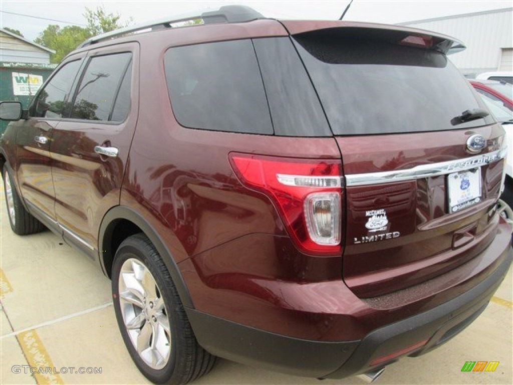 2015 Explorer Limited - Bronze Fire / Charcoal Black photo #8