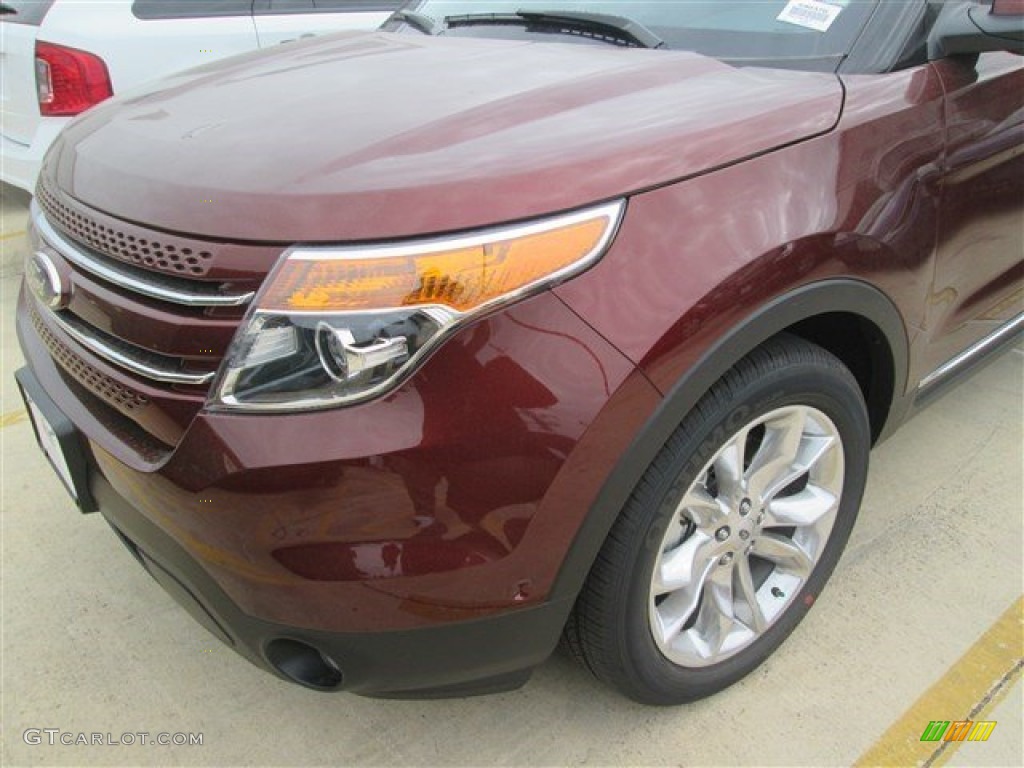 2015 Explorer Limited - Bronze Fire / Charcoal Black photo #10