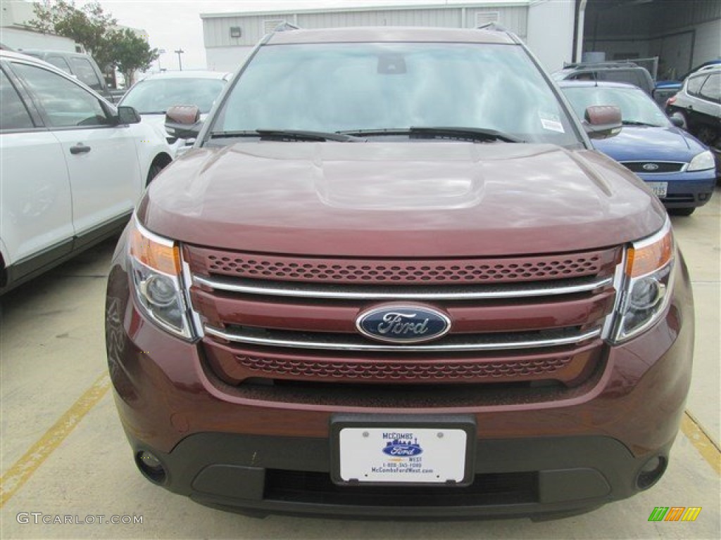 2015 Explorer Limited - Bronze Fire / Charcoal Black photo #12
