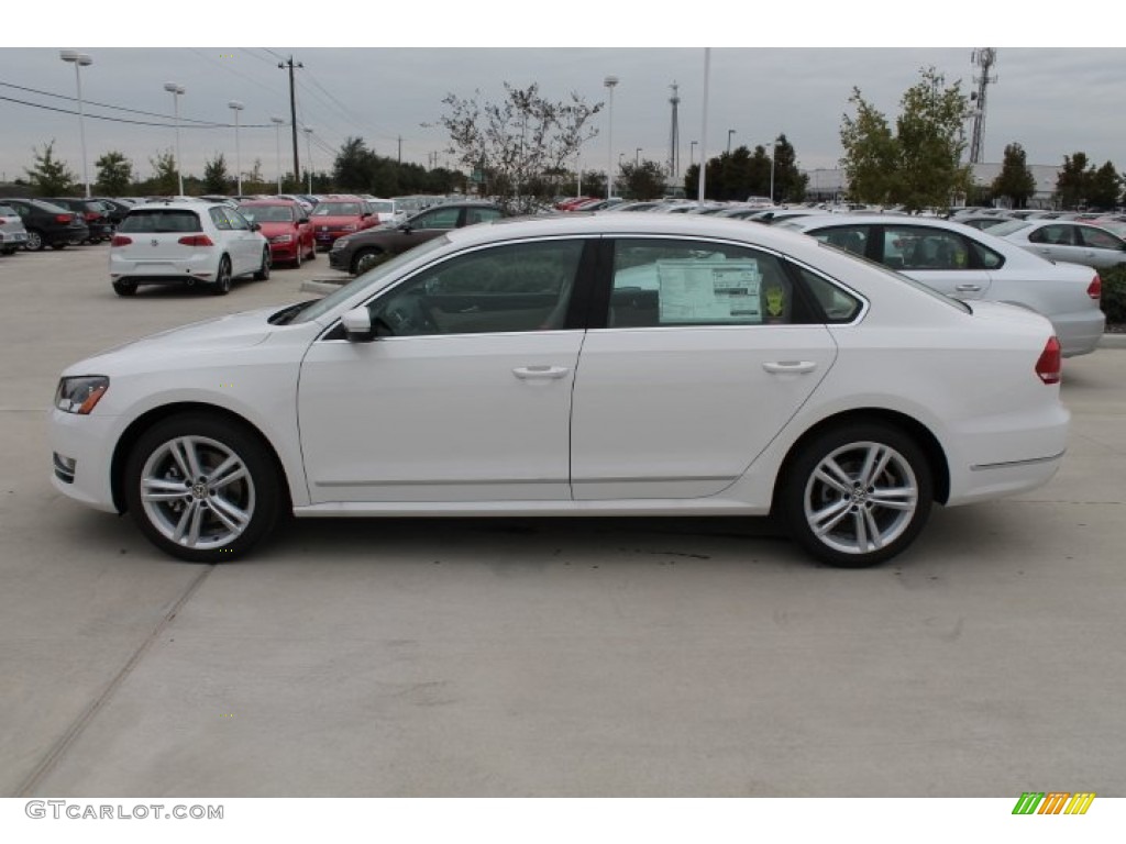 Candy White 2015 Volkswagen Passat TDI SEL Premium Sedan Exterior Photo #99123655