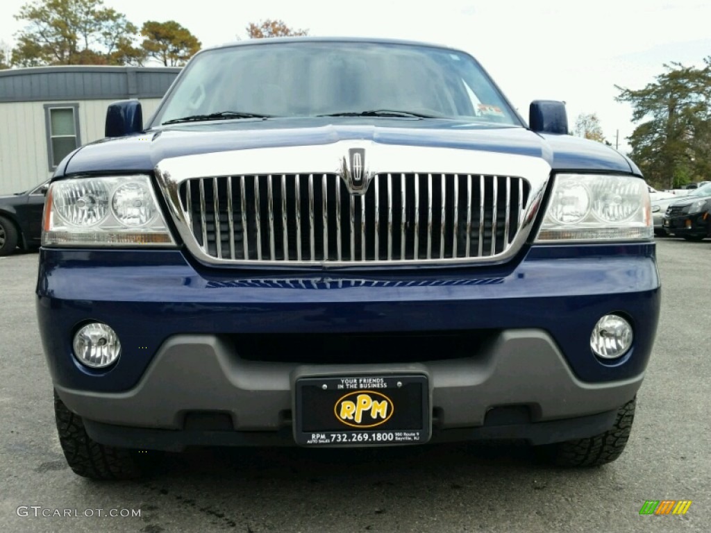 2005 Aviator Luxury AWD - Dark Blue Pearl Metallic / Dove Grey photo #4