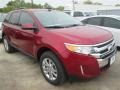 2014 Ruby Red Ford Edge SEL  photo #1