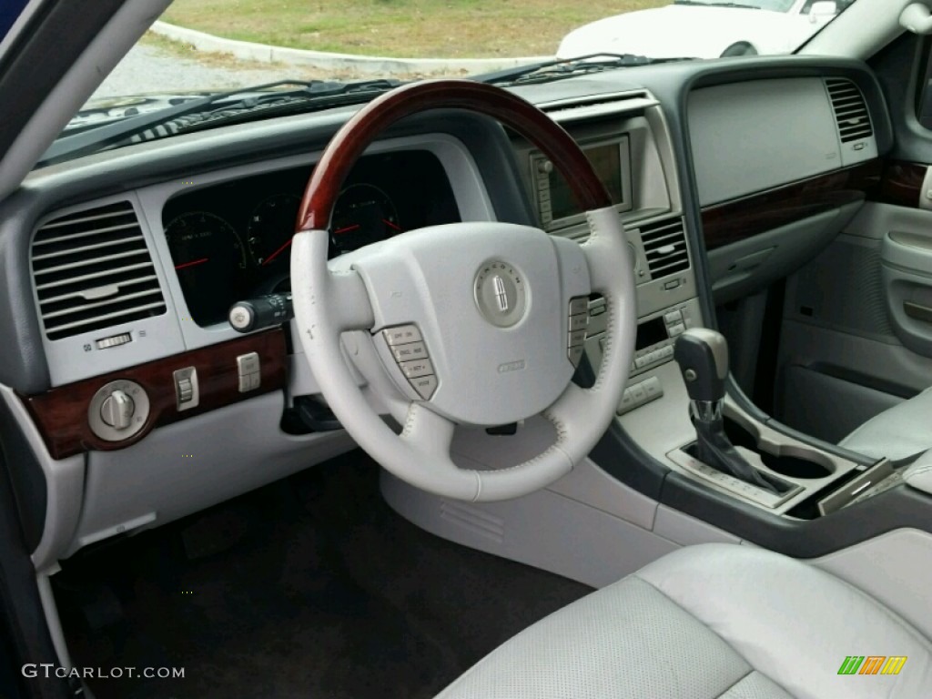 2005 Aviator Luxury AWD - Dark Blue Pearl Metallic / Dove Grey photo #30