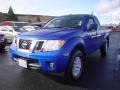 2014 Metallic Blue Nissan Frontier SV King Cab  photo #3