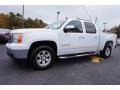 Summit White - Sierra 1500 SLT Crew Cab Photo No. 3