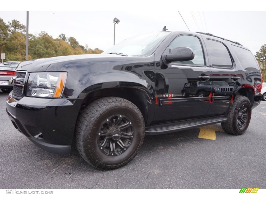 2014 Tahoe LS 4x4 - Black / Ebony photo #3