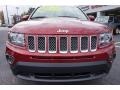 2015 Deep Cherry Red Crystal Pearl Jeep Compass Latitude  photo #2