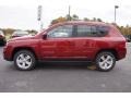 2015 Deep Cherry Red Crystal Pearl Jeep Compass Latitude  photo #4