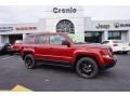 Deep Cherry Red Crystal Pearl 2015 Jeep Patriot Sport