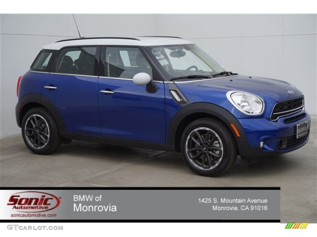 2015 Countryman Cooper S - Starlight Blue Metallic / Carbon Black photo #1