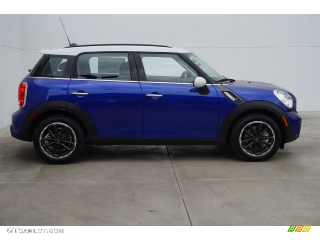 Starlight Blue Metallic 2015 Mini Countryman Cooper S Exterior Photo #99132745