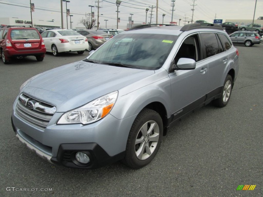 2014 Outback 2.5i Limited - Ice Silver Metallic / Black photo #2