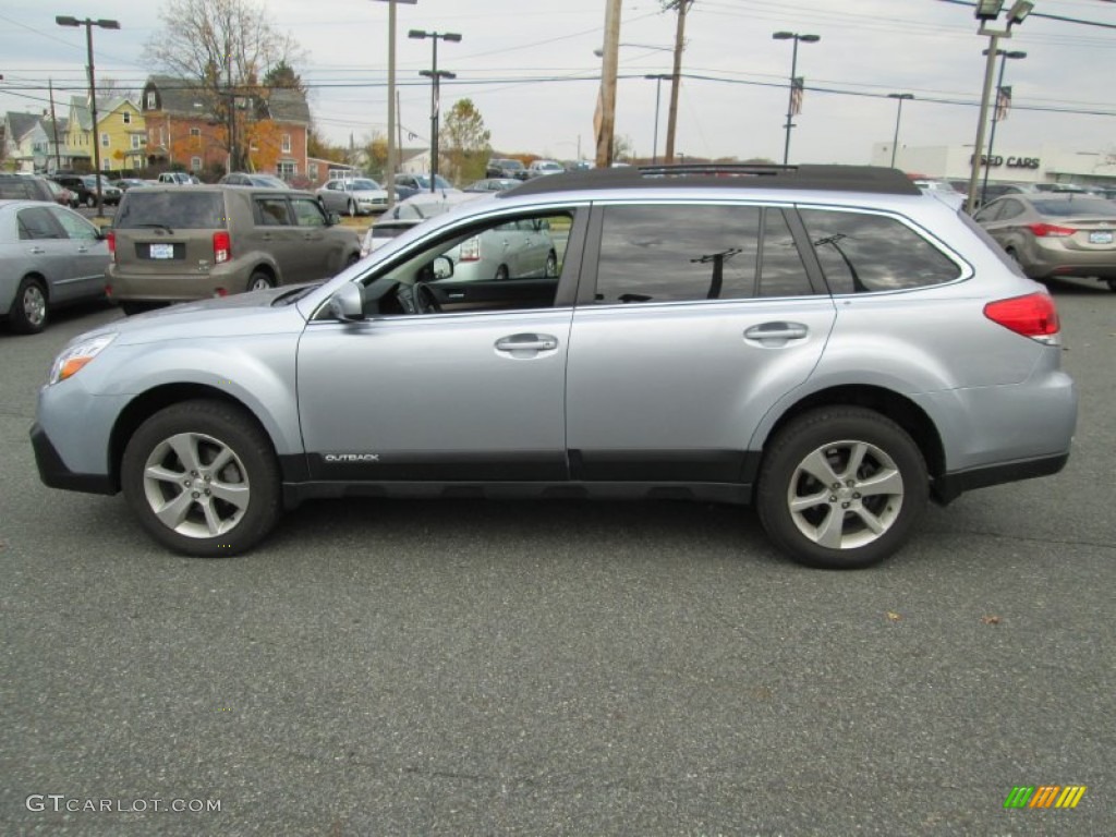 2014 Outback 2.5i Limited - Ice Silver Metallic / Black photo #9