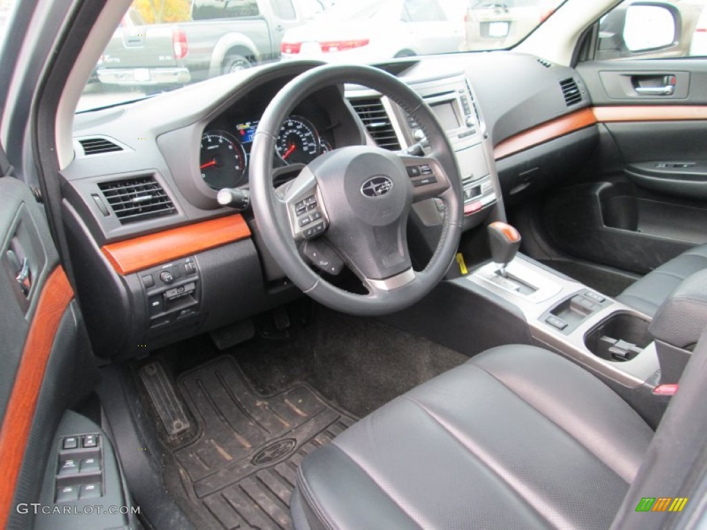 2014 Outback 2.5i Limited - Ice Silver Metallic / Black photo #10