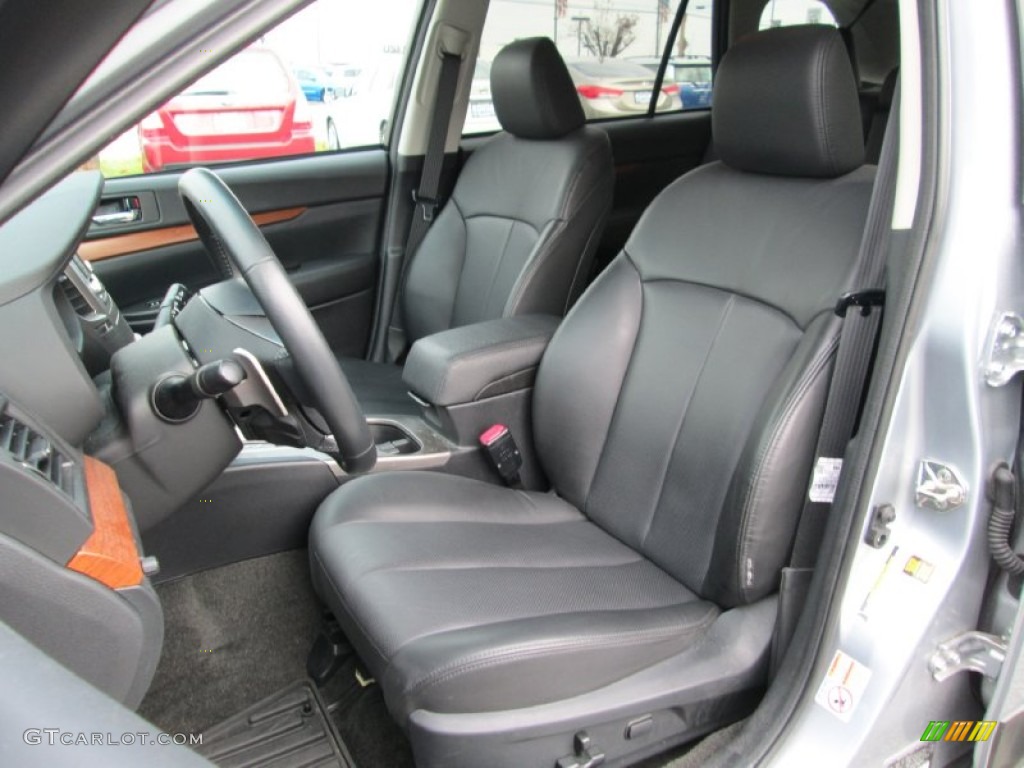 2014 Outback 2.5i Limited - Ice Silver Metallic / Black photo #14
