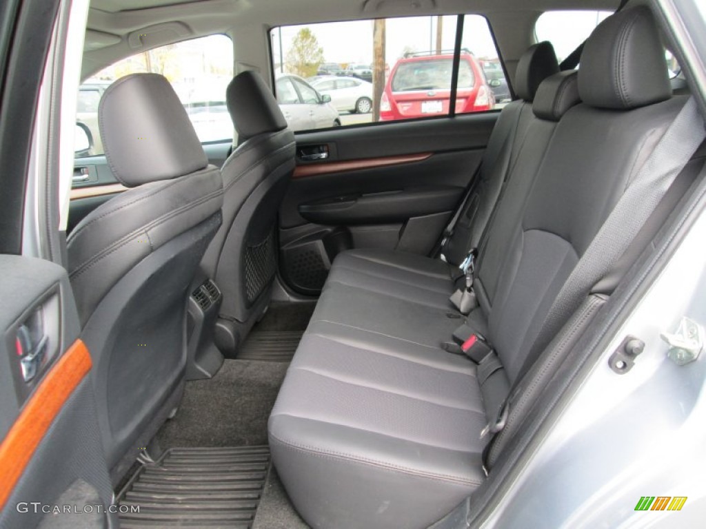 2014 Outback 2.5i Limited - Ice Silver Metallic / Black photo #21