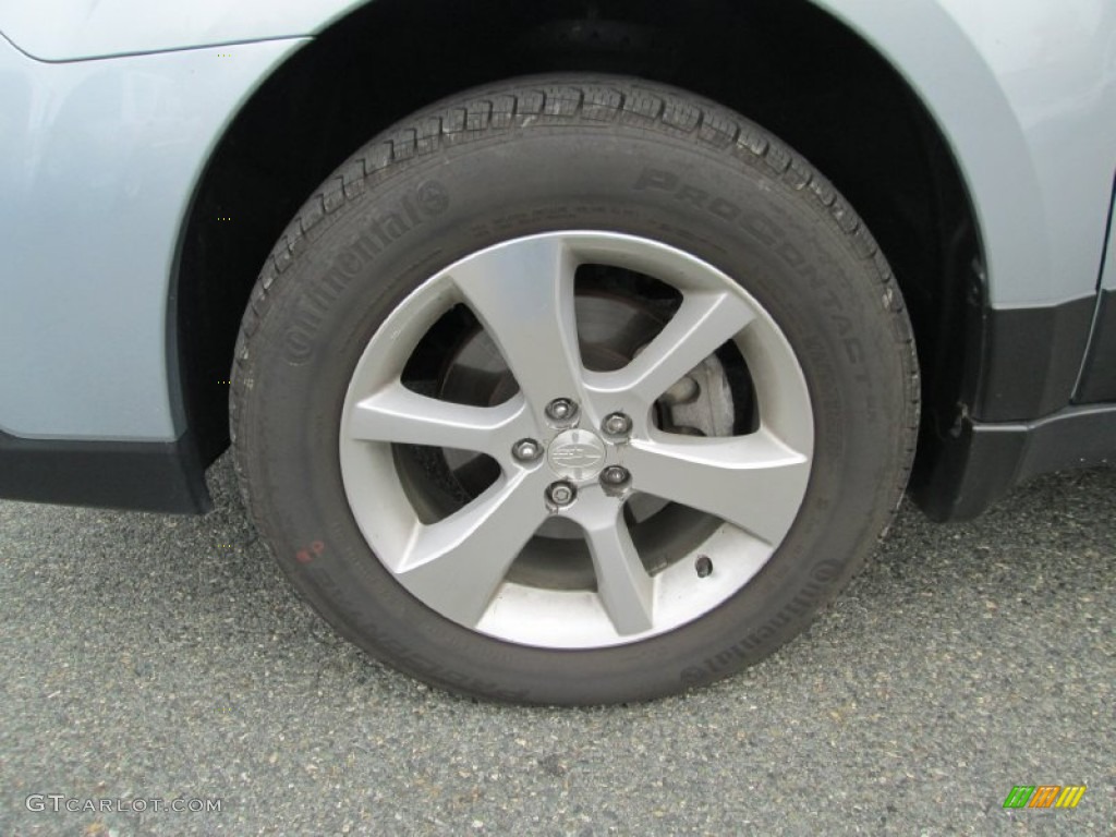 2014 Outback 2.5i Limited - Ice Silver Metallic / Black photo #22