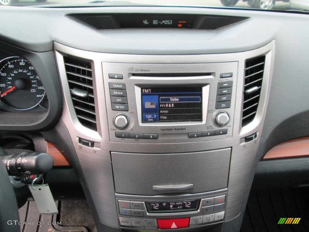 2014 Outback 2.5i Limited - Ice Silver Metallic / Black photo #25