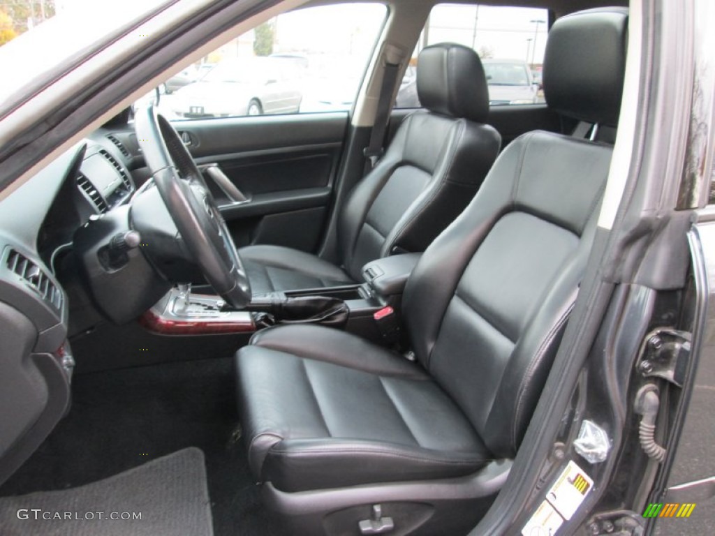 2009 Outback 2.5i Limited Wagon - Diamond Gray Metallic / Off Black photo #11