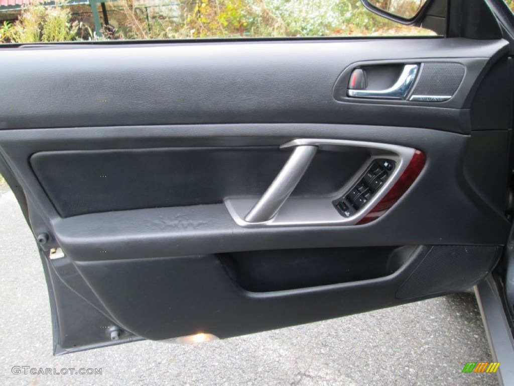 2009 Outback 2.5i Limited Wagon - Diamond Gray Metallic / Off Black photo #12