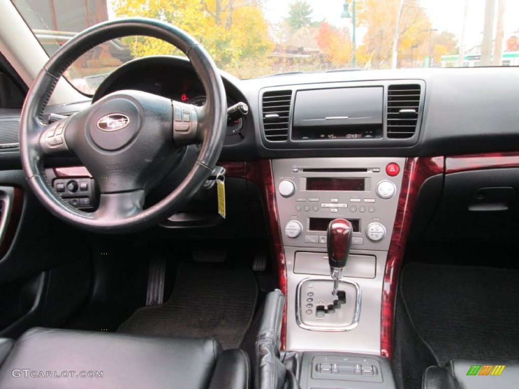 2009 Outback 2.5i Limited Wagon - Diamond Gray Metallic / Off Black photo #16