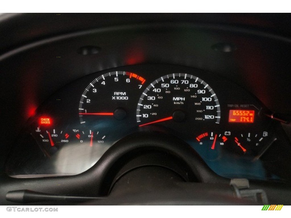 2000 Chevrolet Camaro Coupe Gauges Photo #99135655