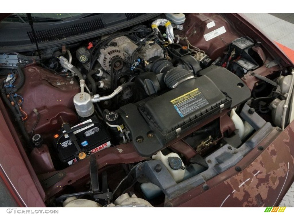 2000 Camaro Coupe - Monterey Maroon Metallic / Medium Gray photo #29