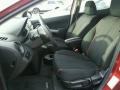 2014 Mazda Mazda2 Touring Black/Red Interior Front Seat Photo