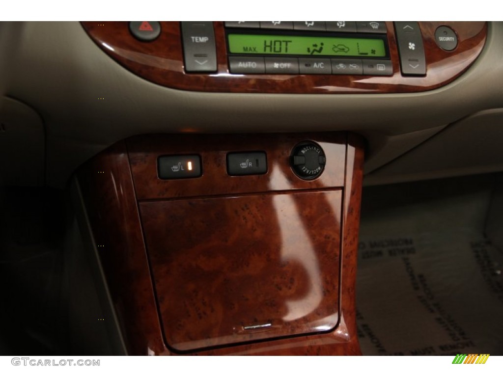 2005 Camry XLE V6 - Mineral Green Opalescent / Taupe photo #10
