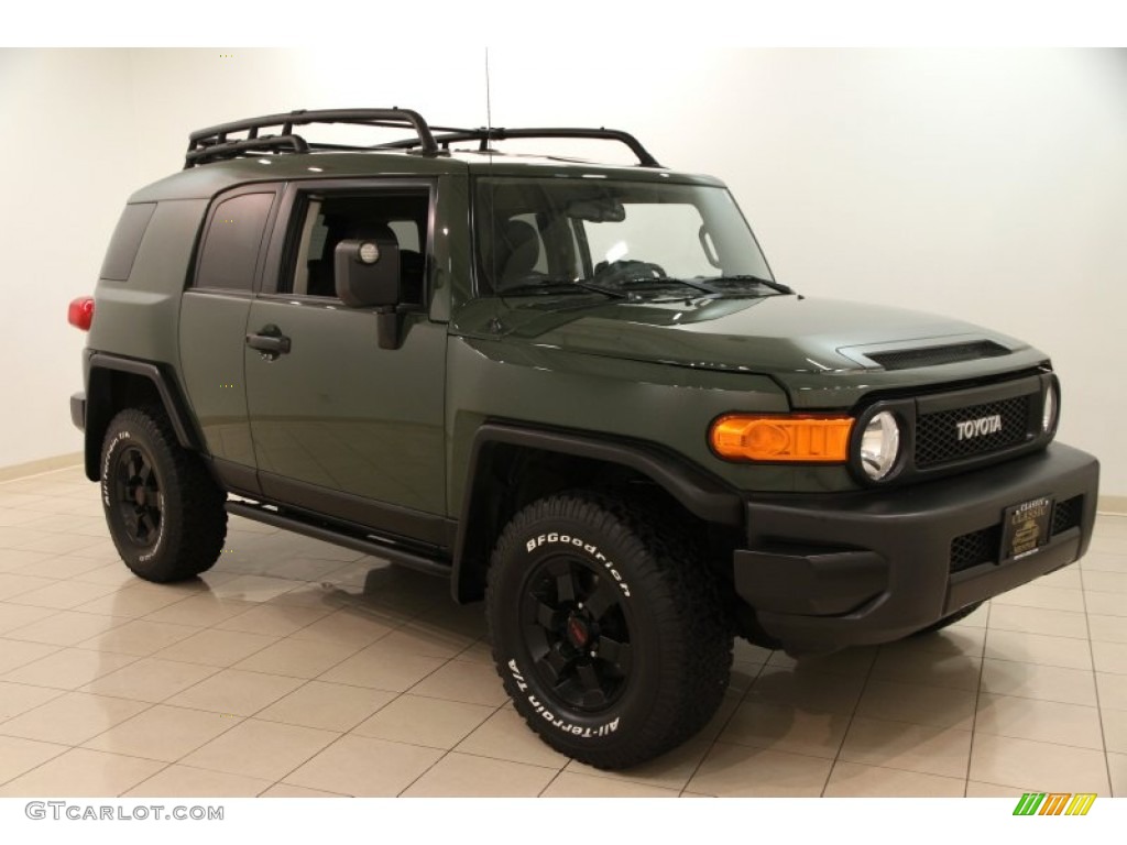 2011 FJ Cruiser Trail Teams Special Edition 4WD - Army Green / Dark Charcoal photo #1