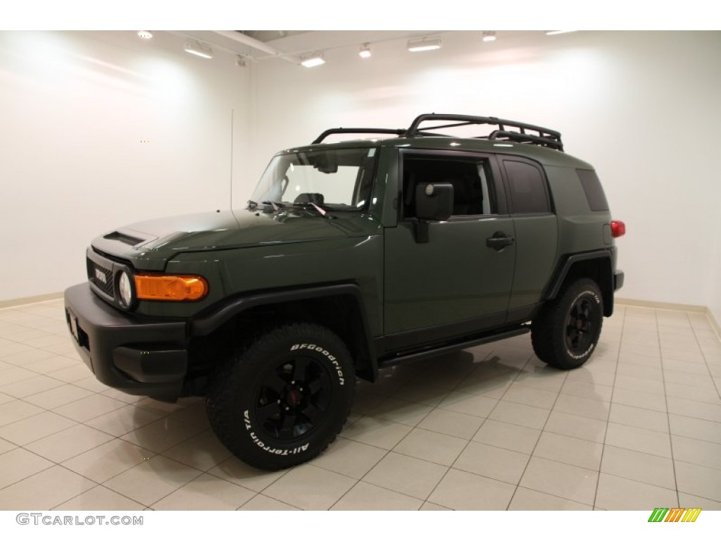 2011 FJ Cruiser Trail Teams Special Edition 4WD - Army Green / Dark Charcoal photo #3