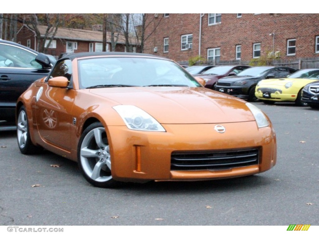 2006 350Z Touring Roadster - Le Mans Sunset Metallic / Charcoal Leather photo #1