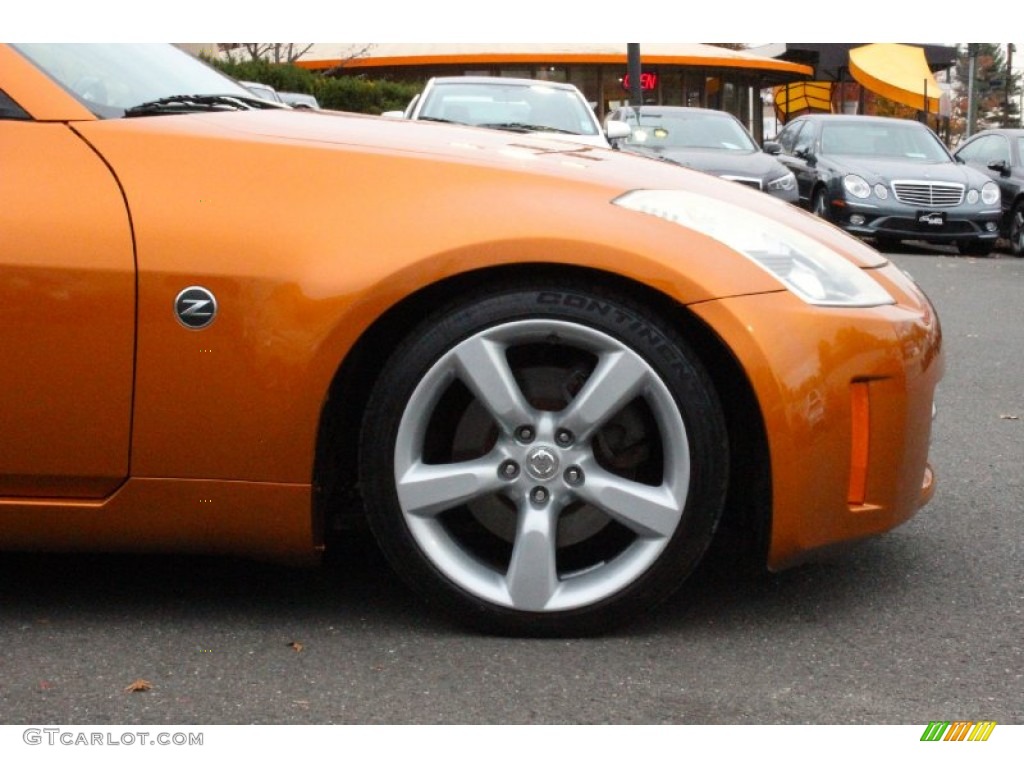 2006 350Z Touring Roadster - Le Mans Sunset Metallic / Charcoal Leather photo #23